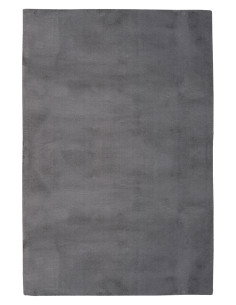 Tappeto moderno grigio rotondo per salotto