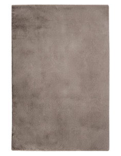 Cha Cha 535 Taupe Round Rug – Soft Hand-Tufted Carpet