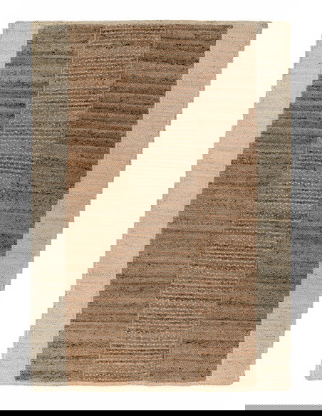 Cottage 445 Ivory Natural Jute Rug – Hand-Knotted Elegance