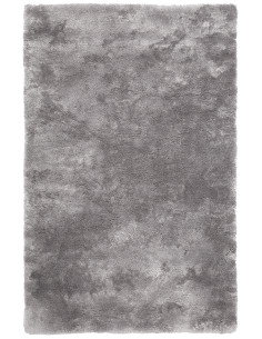 Curacao 490 Silver Soft Hand-Tufted Rug in Elegant Silver