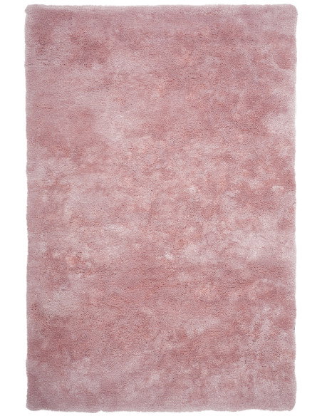 Tappeto moderno rosa cipria morbido e resistente