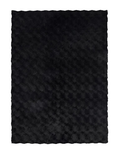 Tappeto salotto moderno Diamond Cut 800 antracite
