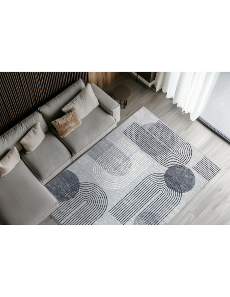 Tappeto moderno grigio Avantgarde 101