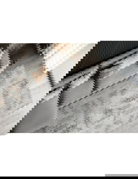 Tappeto salotto moderno grigio Avantgarde 103