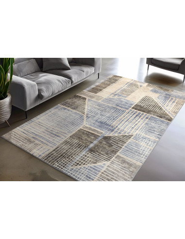 Avantgarde 104 Taupe Geometric Rug – Modern Soft Hues