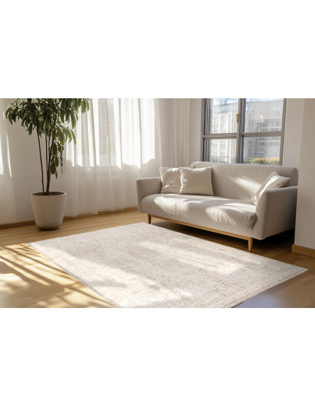 Tappeto salotto Bella 234 crema elegante e moderno