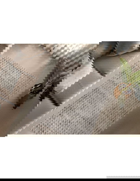 Tappeto moderno grigio Bella 236 per salotto