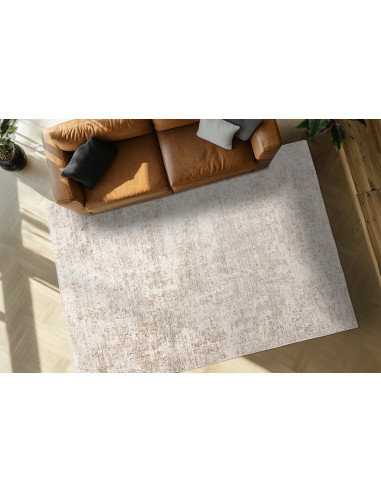 Tappeto moderno crema per salotto elegante e resistente