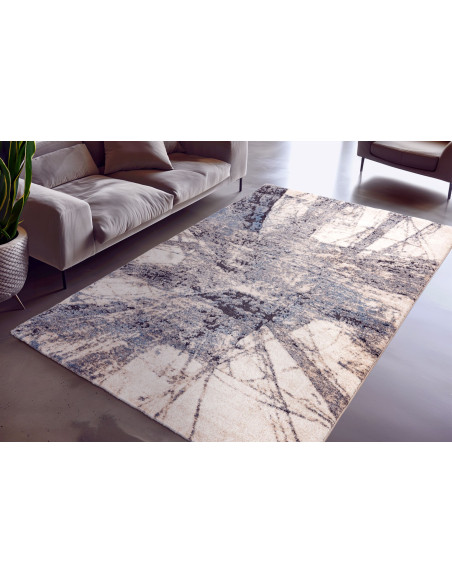 Bologna 460 Blue Modern Fantasy Rug – Durable & Stylish