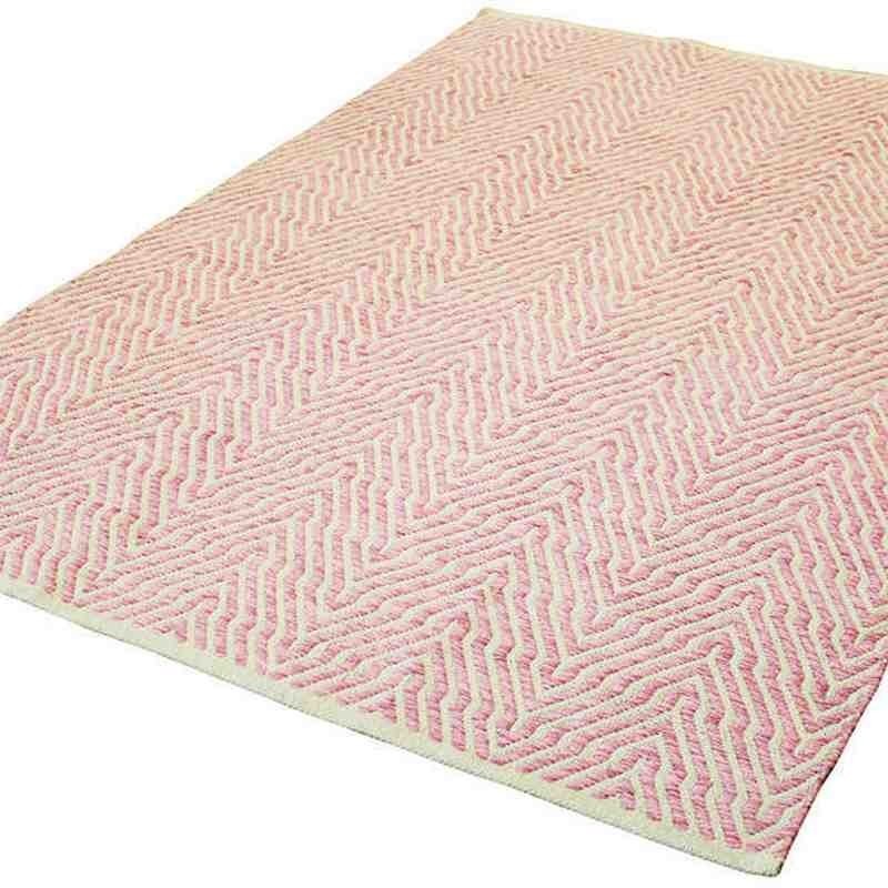 tappeto moderno tinta unita aperitif 410 rosa