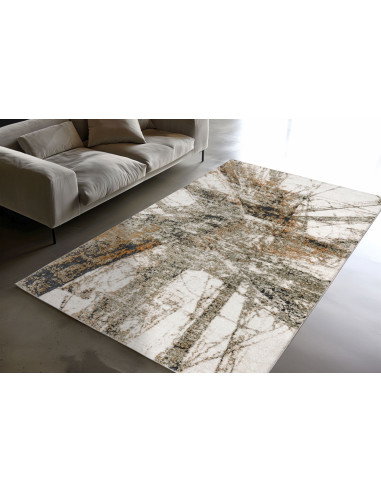 Bologna 460 Green Modern Fantasy Rug – Durable & Stylish