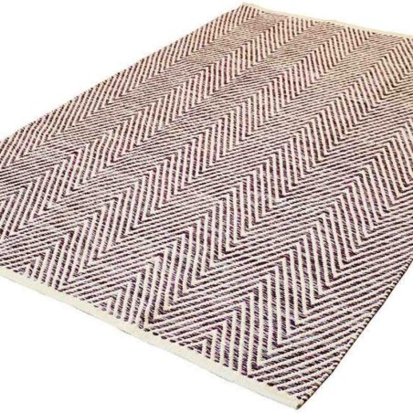 tappeto moderno tinta unita aperitif 510 viola