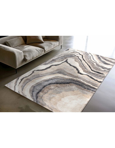 Bologna 461 Grey Modern Fantasy Rug