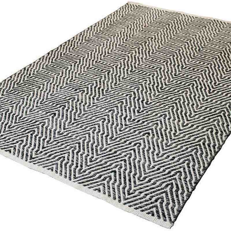 tappeto moderno tinta unita aperitif 410 grigio