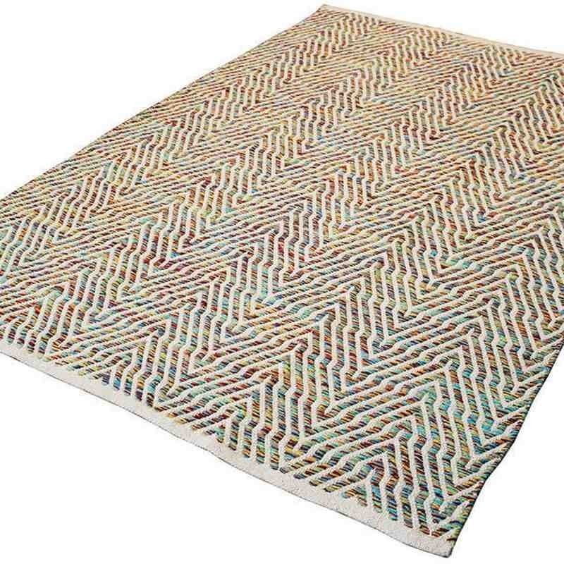 tappeto moderno tinta unita aperitif 410 multi
