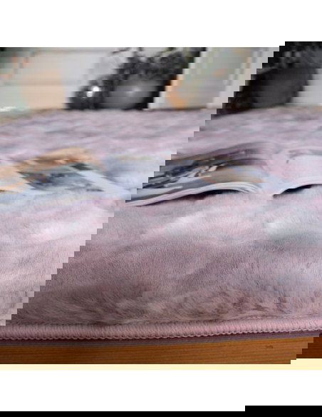 Camouflage 845 Pink Hand-Tufted Rug – Soft & Stylish