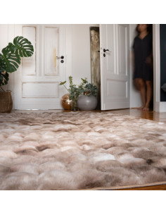 Tappeto moderno Camouflage tortora 4,3 cm 2