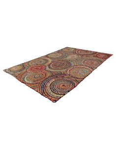 Cancun 331 Multi Hand-Knotted Rug – Vibrant Geometric Design 2