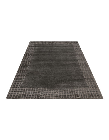 Tappeto moderno antracite Canyon 972