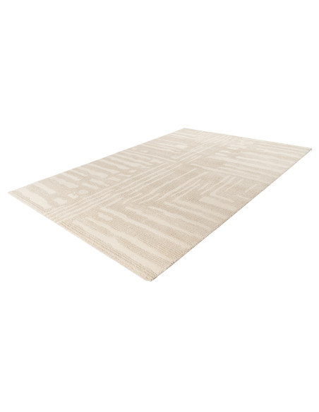 Canyon 973 Cream Geometric Rug – Soft & Durable