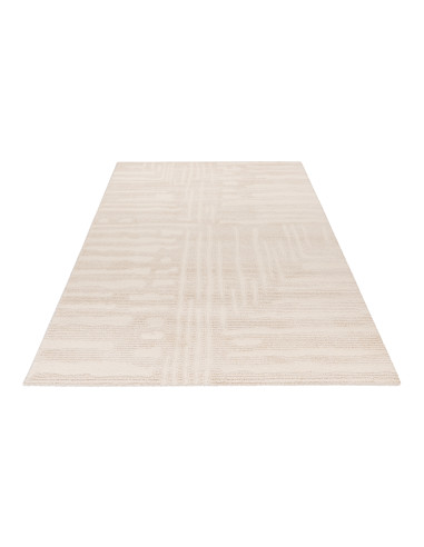 Canyon 973 Cream Geometric Rug – Soft & Durable