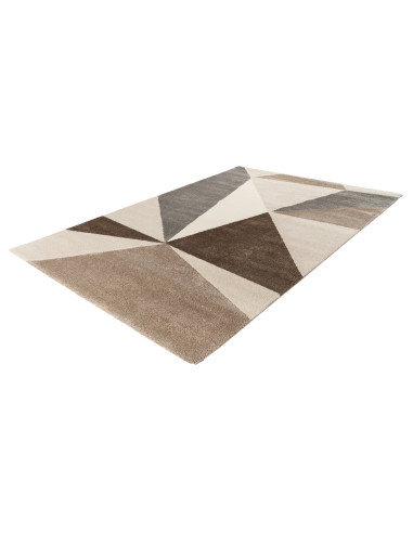 Canyon 974 Taupe Geometric Rug – Durable Modern Carpet
