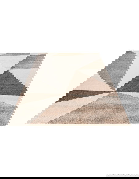 Canyon 974 Taupe Geometric Rug – Durable Modern Carpet