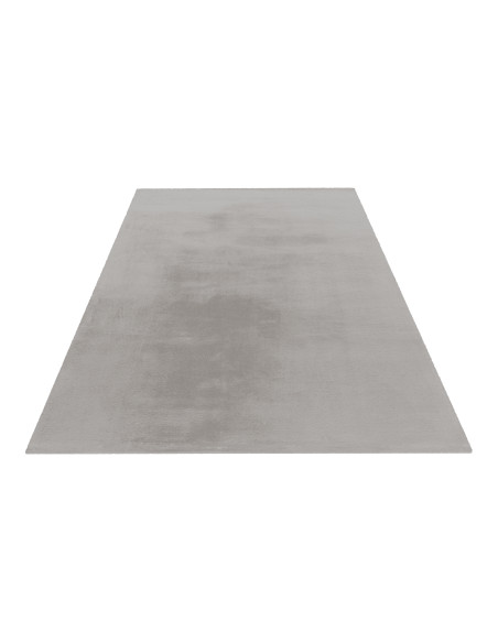 Tappeto moderno argento rotondo per salotto
