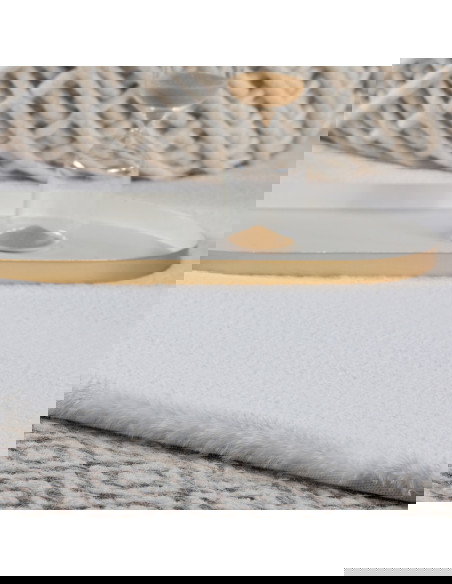 Cha Cha 535 Cream Round Soft Rug – Hand Tufted