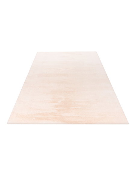 Tappeto moderno rotondo crema