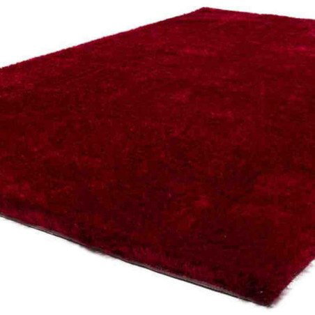 tappeto moderno tinta unita barbados bridgetown rosso