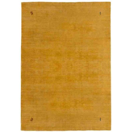 tappeto moderno tinta unita belize belmopan giallo lana