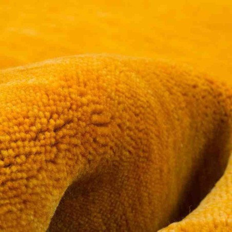 tappeto moderno tinta unita belize belmopan giallo lana