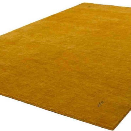 tappeto moderno tinta unita belize belmopan giallo lana