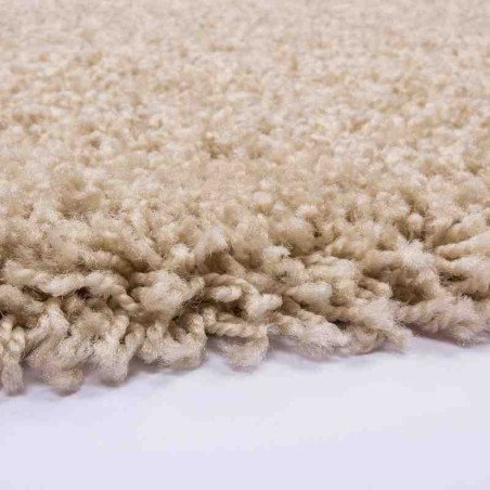 tappeto moderno tinta unita comfy 100 beige