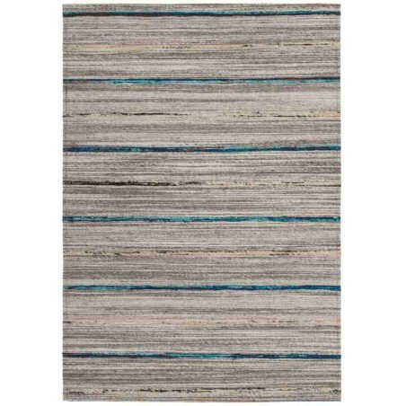 tappeto moderno geometrico duarte 110 nature-blu lana