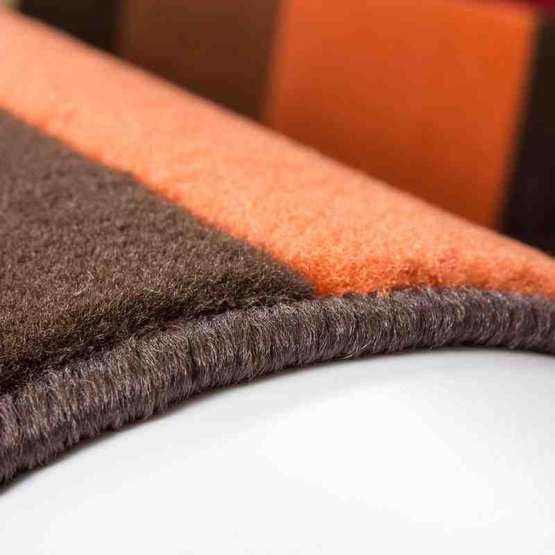 tappeto moderno patchwork funky 2034 rosso