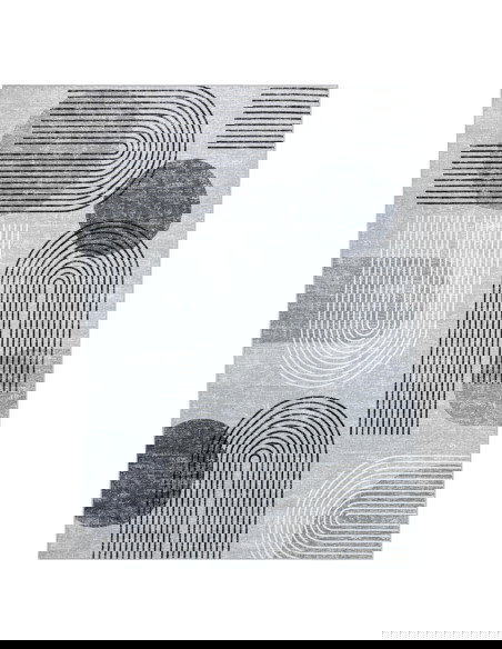 Tappeto moderno grigio Avantgarde 101