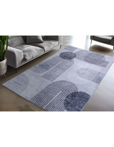 Tappeto moderno grigio Avantgarde 101