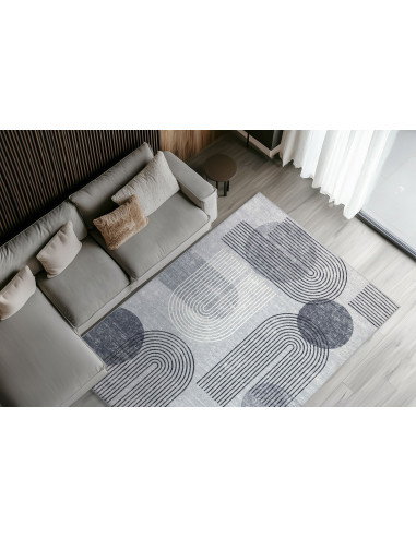 Tappeto moderno grigio Avantgarde 101