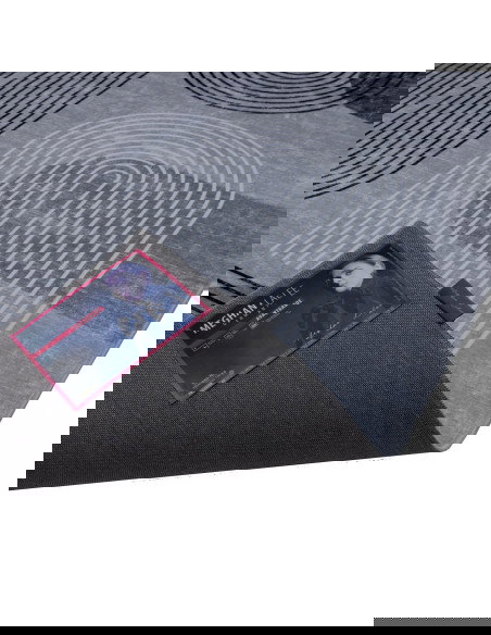 Tappeto moderno grigio Avantgarde 101