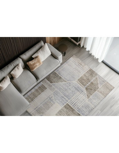 Avantgarde 104 Taupe Geometric Rug – Modern Soft Hues