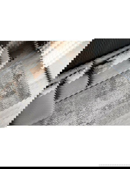 Avantgarde 105 Grey Vintage Style Rug with Elegant Tones