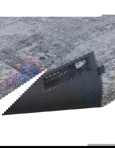 Avantgarde 105 Grey Vintage Style Rug with Elegant Tones