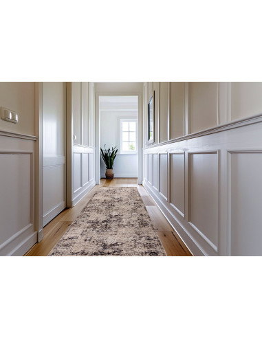 Tappeto salotto elegante grigio vintage