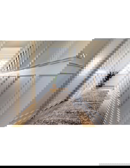 Tappeto moderno grigio Bella 235 per salotto