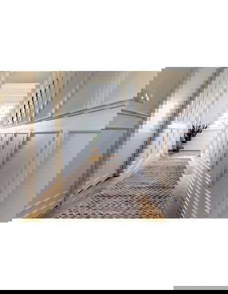 Tappeto moderno grigio Bella 236 per salotto