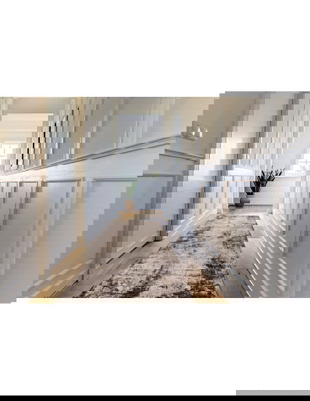 Tappeto moderno Bella 237 tortora per salotto elegante