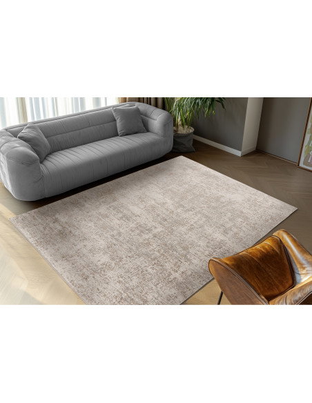 Tappeto moderno crema per salotto elegante e resistente
