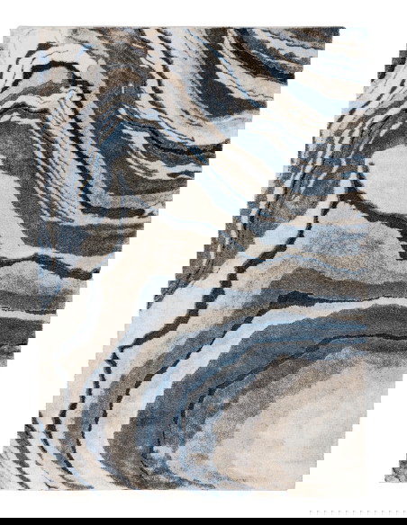 Bologna 461 Blue Fantasy Rug with Blue Tones